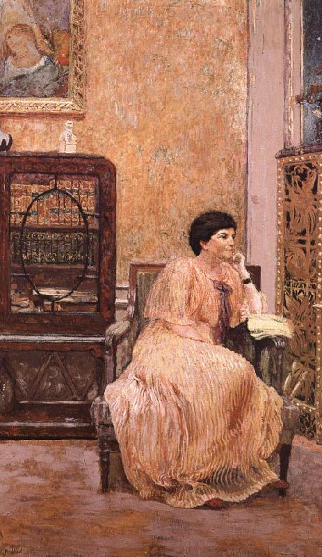 Edouard Vuillard Maxi Er portrait of his wife at home oil painting image